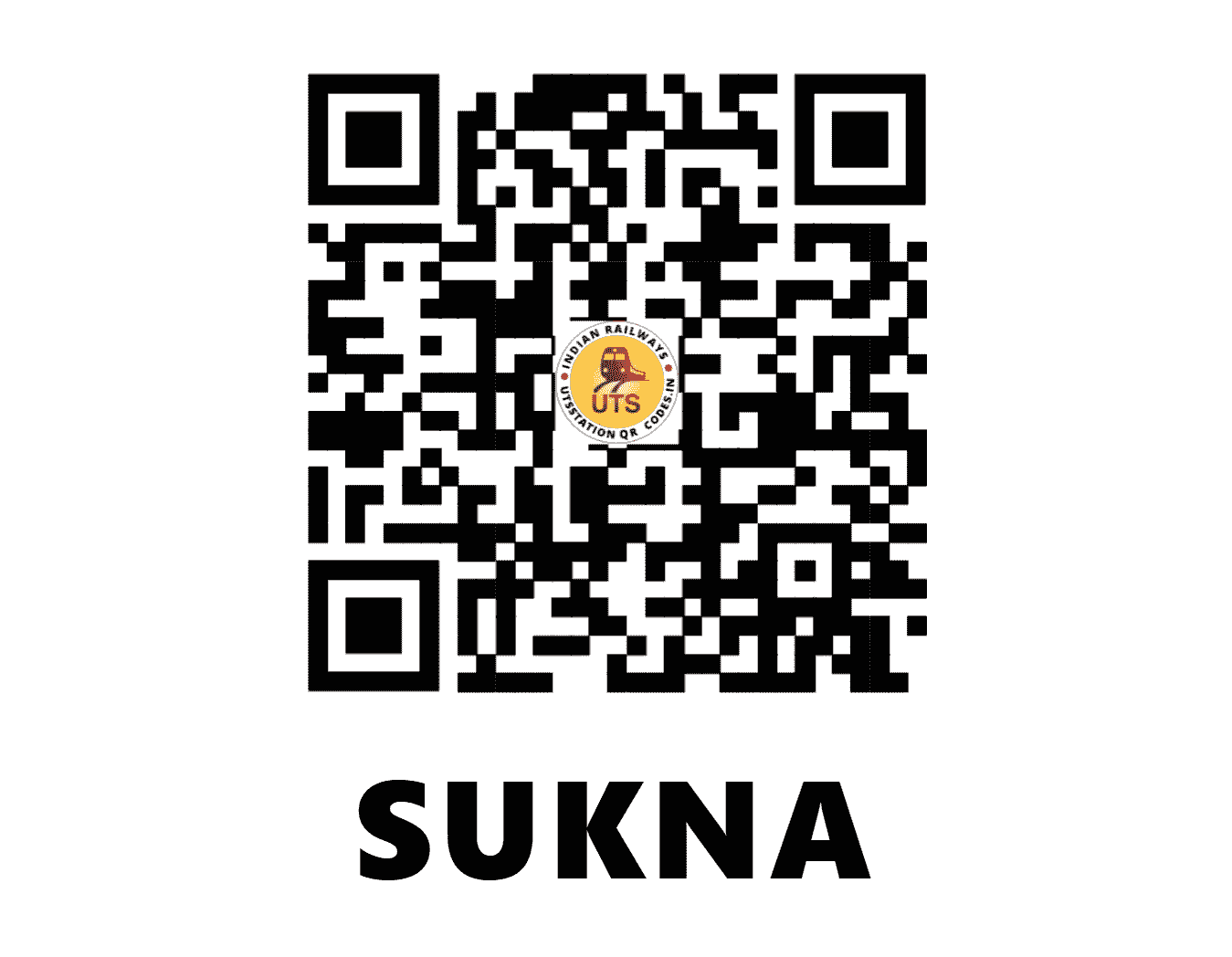 UTS QR Code for SUKNA - SN (NF - WEST BENGAL)